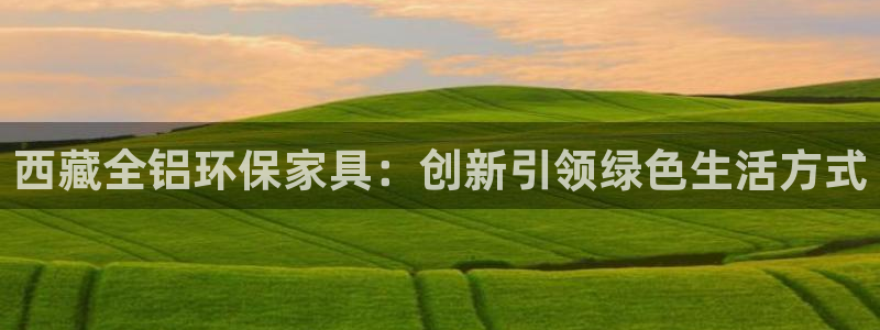 沐鸣2代理登录中心怎么进：西藏全铝环保家具：创新引领绿色生活