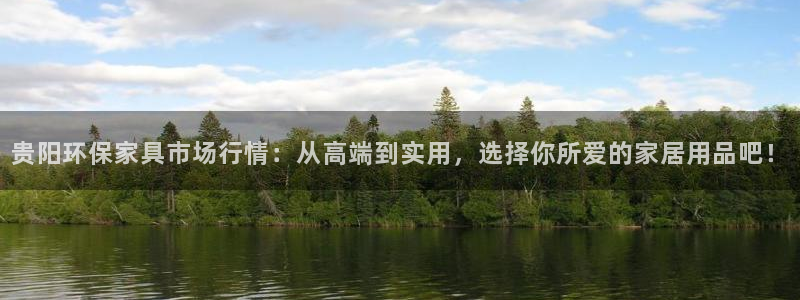 沐鸣2平台官方登录：贵阳环保家具市场行情：从高端到实用，选择