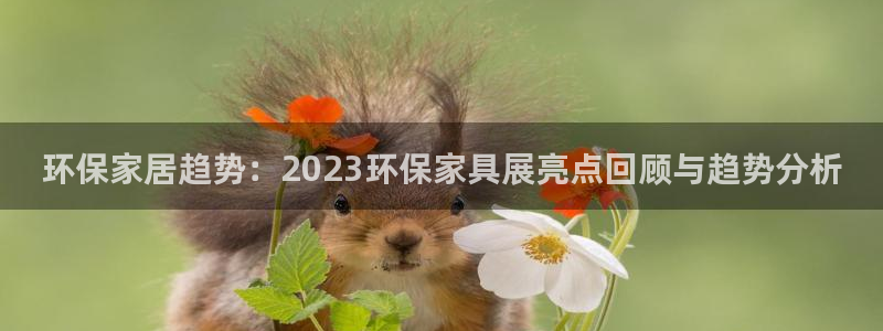 沐鸣2平台指定：环保家居趋势：2023环保家具展亮点回顾与趋